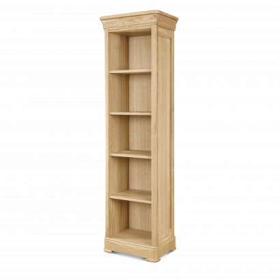Narrow Bookcase - Bookcase (410x410), Png Download