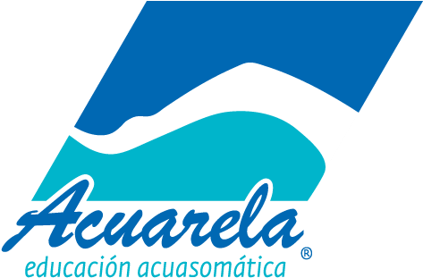 Acuarela - Swimming (555x478), Png Download