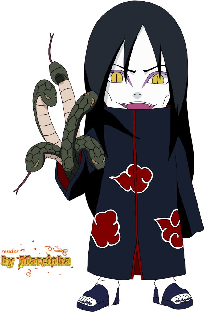 Orochimaru Akatsuki, My Favorite Bad Guy ❤️ - Orochimaru Akatsuki Chibi (755x1057), Png Download