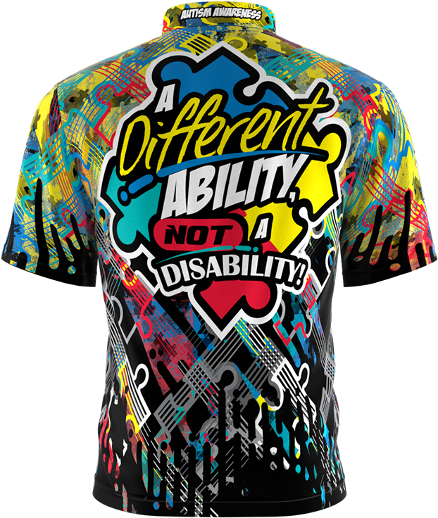 Autism Awareness - Active Shirt (900x771), Png Download