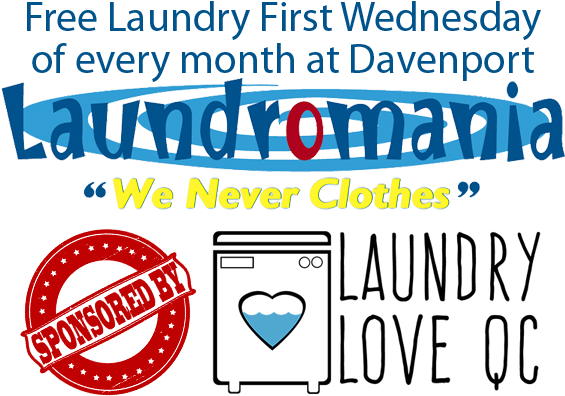 Free Laundry Event Coming Soon At Laundromania In Davenport, - Recipe Journal: Top Secret Recipes Cooking Journal, (751x532), Png Download