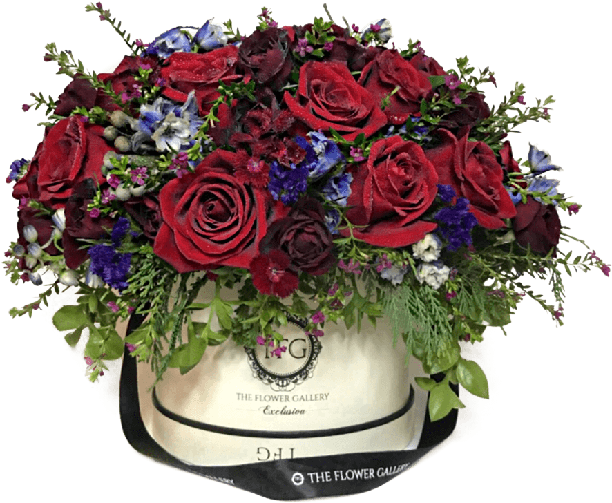 Valentine's Day Flower Arrangements - Flower (1000x1013), Png Download