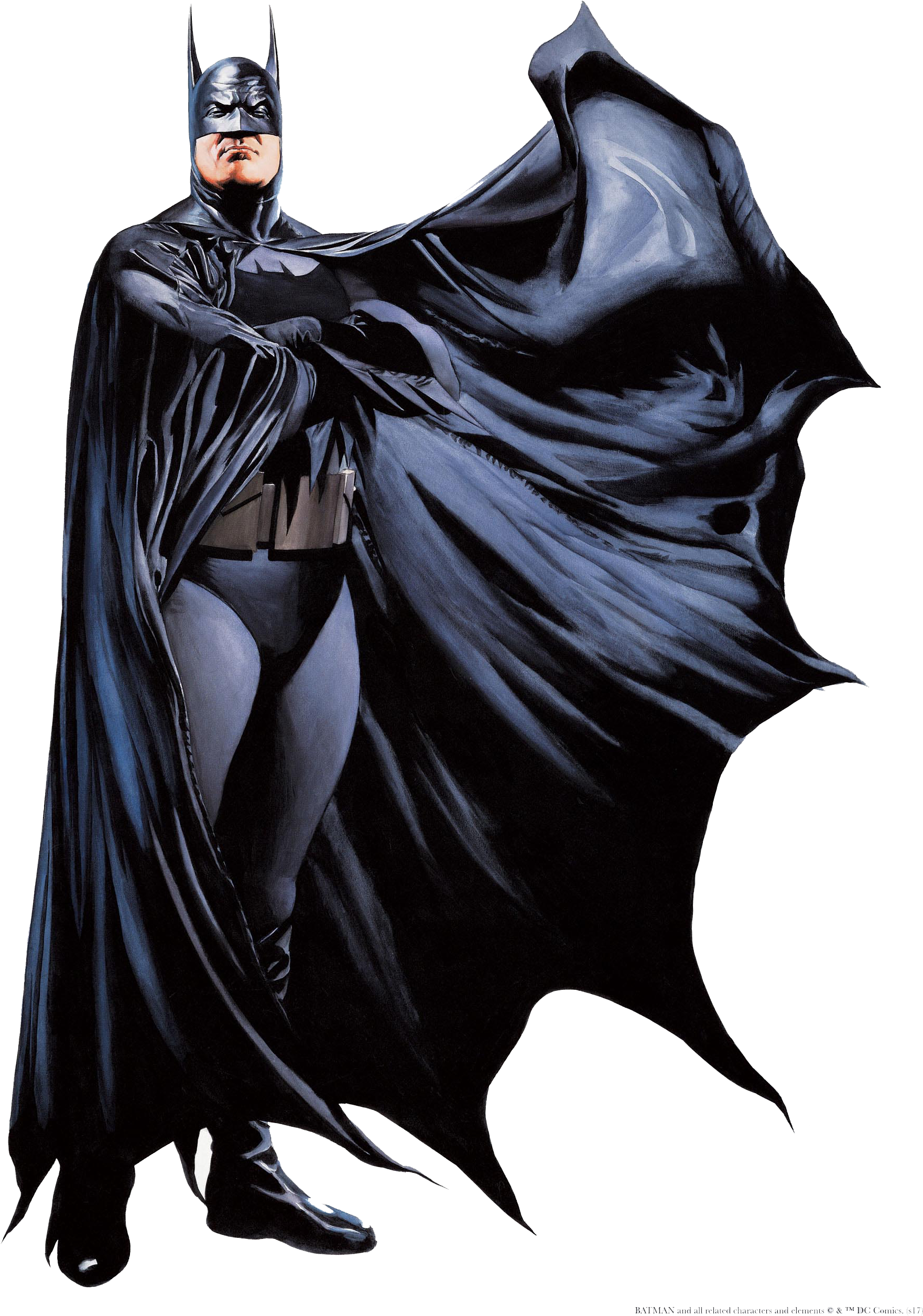 Batman Alex Ross Png (2000x2591), Png Download