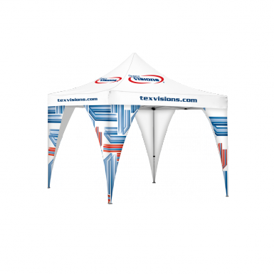 Advertising Tent Corner Banners Are A Great Way To - Gazebo (385x385), Png Download