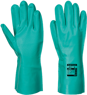Portwest A810 Nitrosafe Chemical Gauntlet - Portwest A810 Nitrosafe Chemical Gauntlet (xl, Green) (400x400), Png Download