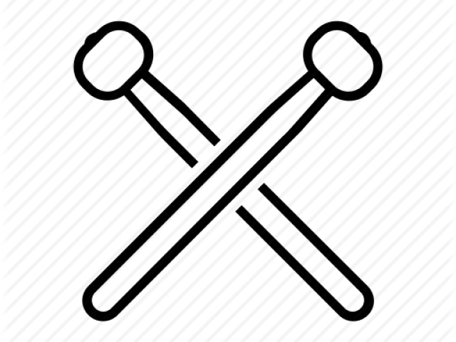 Drum Sticks Clipart Percussion Mallet - Drum (640x480), Png Download