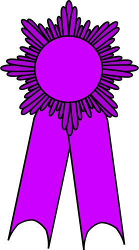 Purple Heart Medal Clipart Free Clip Art Images Clipart - Purple Award Ribbon (278x500), Png Download