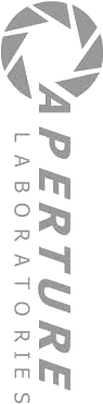 Portal Aperture Science Logo Articulo Videojuegos Zehngaes - Aperture Laboratories (320x490), Png Download