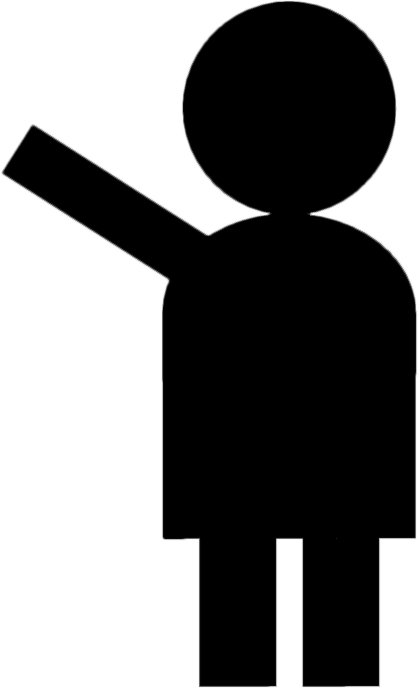 Portal 2 Stick Figure (418x688), Png Download