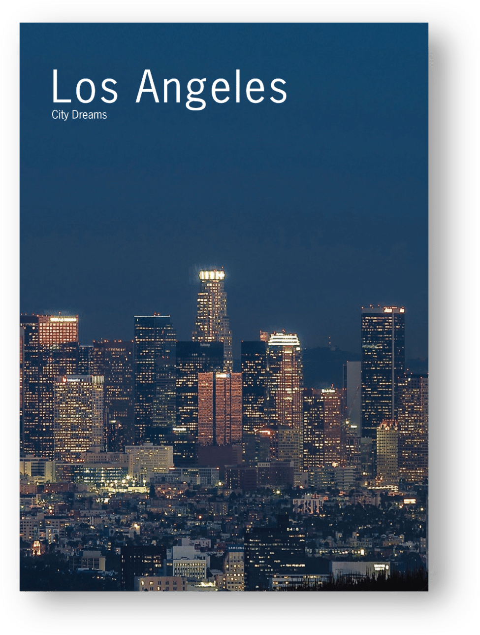 Los Angeles 2 Journal - Los Angeles (1440x1440), Png Download