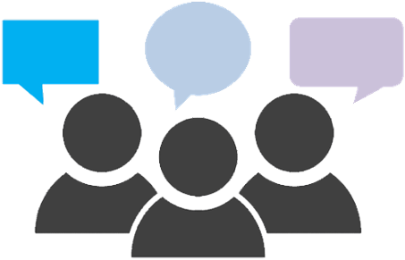 Forum Png Free Download - Conversation Graphic (480x312), Png Download