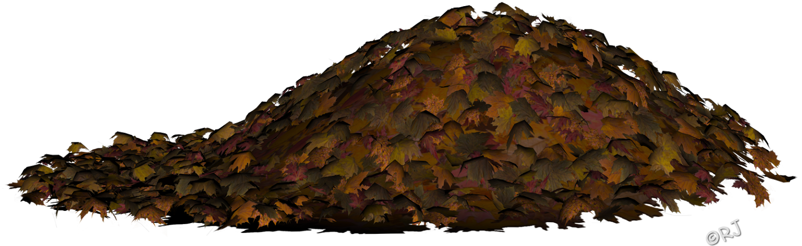 Perfect For Layering Your Autumn Projects - Leaf (1600x519), Png Download