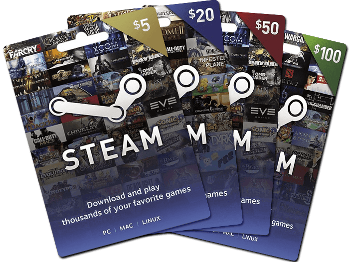 Normal Cards - Steam Gift Card (usd 50) Steam Digital (700x526), Png Download