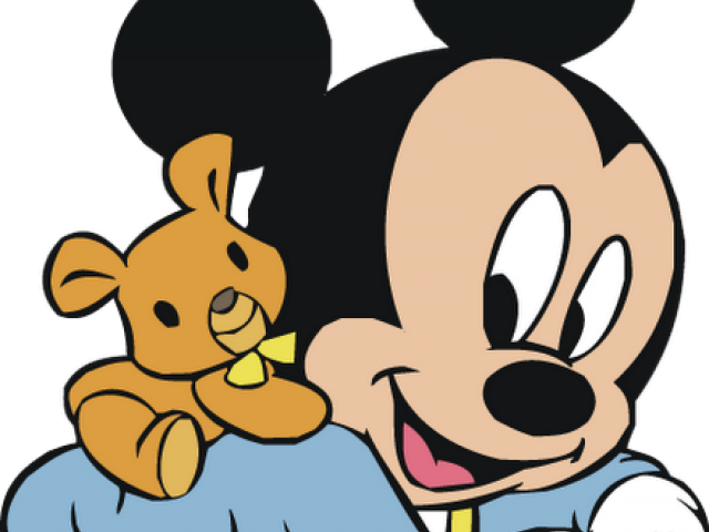 Minnie Mouse Clipart Png Source - Baby Mickey Mouse Png (640x480), Png Download