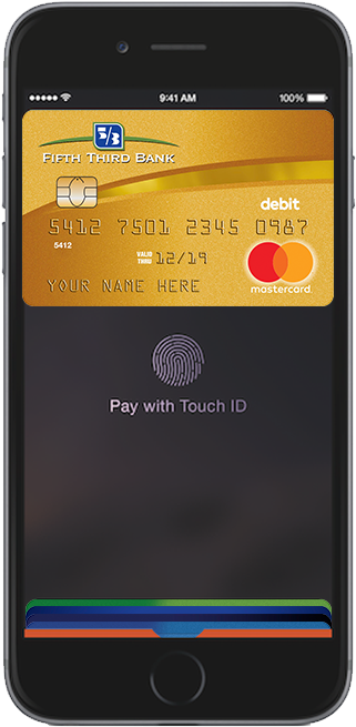 Fifth Third Bank Apple Pay - Fifth Third Bank (336x702), Png Download