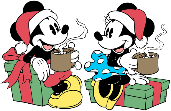 Mickey Mouse Christmas Clip Art 2 Disney Clip Art Galore - Mickey Mouse (580x377), Png Download