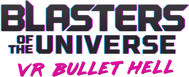 Neon Bullet Hell, Blasters Of The Universe, Coming - Blasters Of The Universe (697x302), Png Download