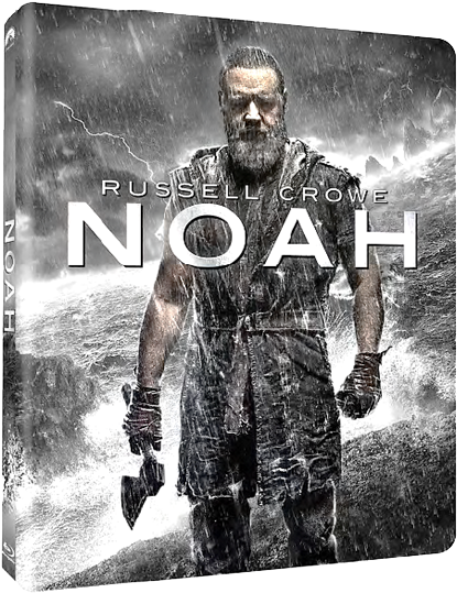 Win A Noah Blu-ray Prize Pack From Paramount Home Entertainment - Noah Steelbook (458x554), Png Download