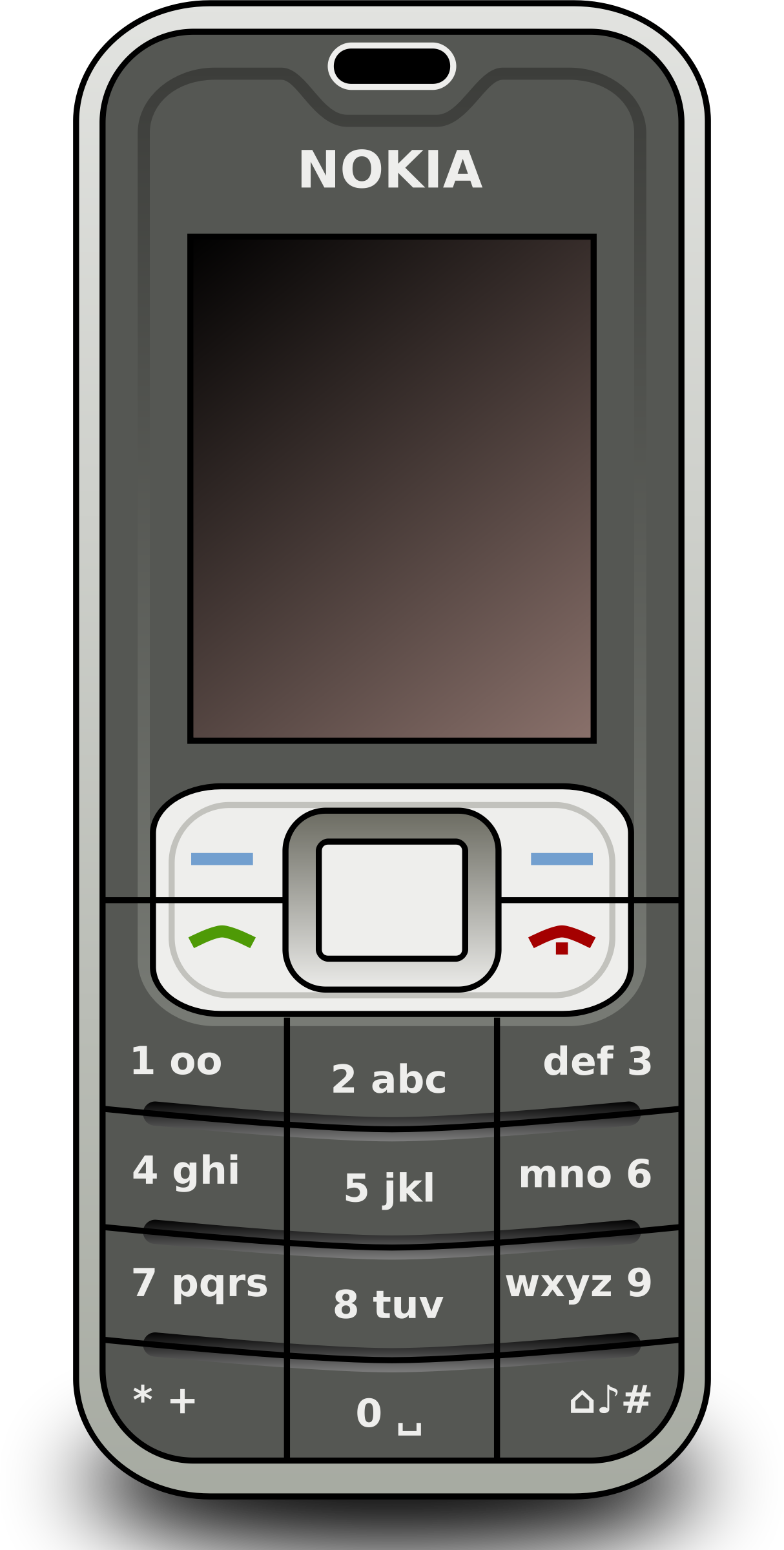 This Free Icons Png Design Of Nokia 3109 Classic (1214x2400), Png Download