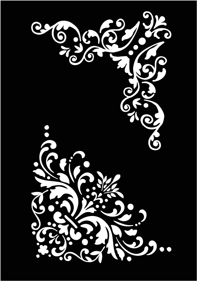 633271 - Pochoirs Pour Decoration (1000x1000), Png Download