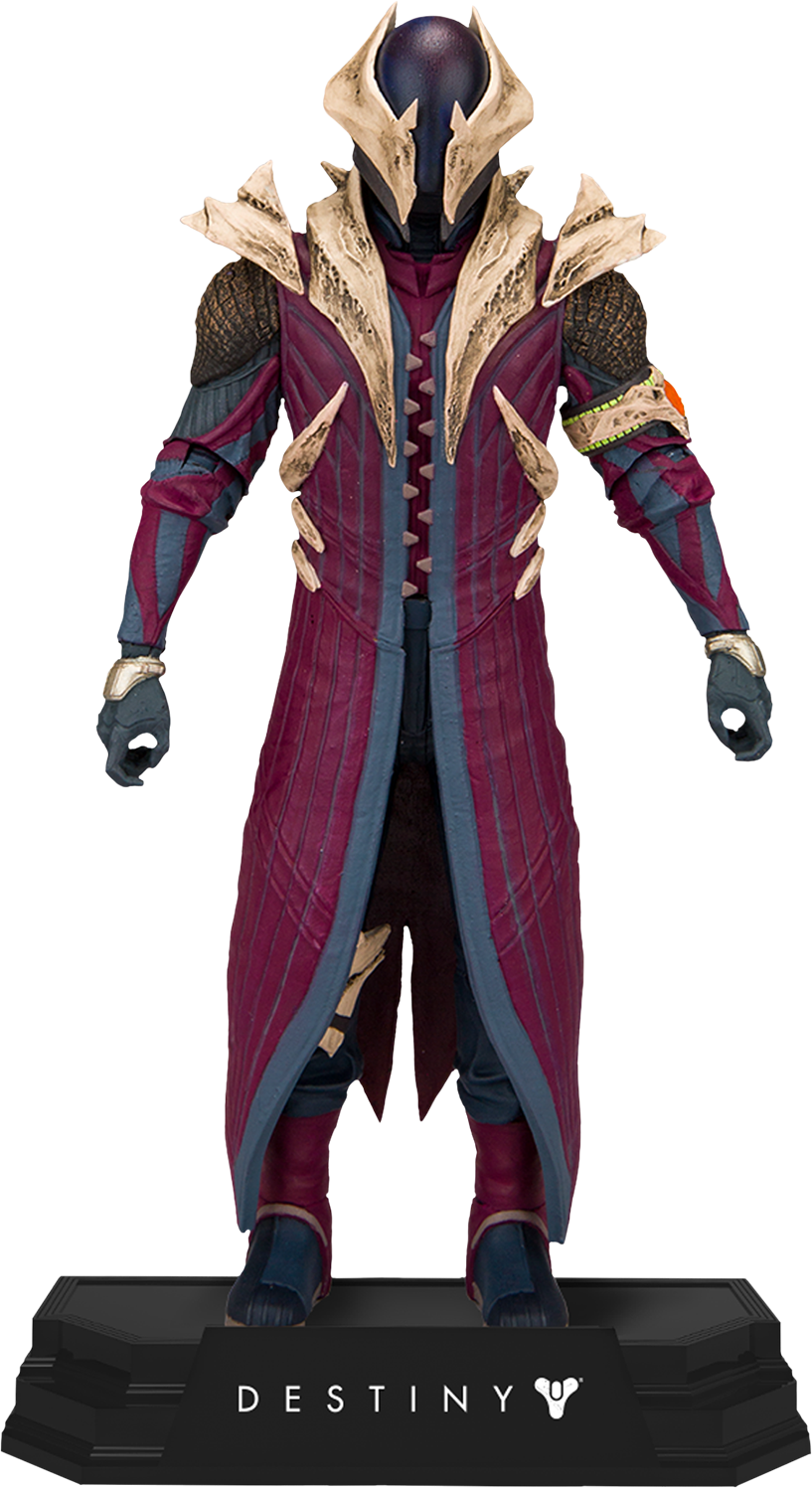King's Fall Warlock 7” Action Figure - Destiny Mcfarlane Action Figures (817x1500), Png Download