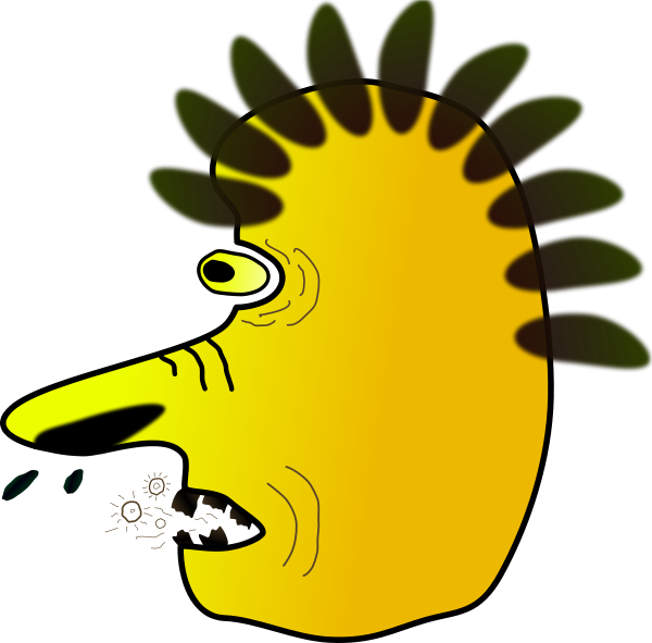 Warlock Clipart Png - Gambar Hidungnya Berdarah (600x591), Png Download