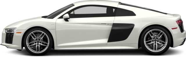 2 V10 2018 Audi R8 Coupe - 2018 Audi R8 5.2 Quattro Coupe (640x198), Png Download