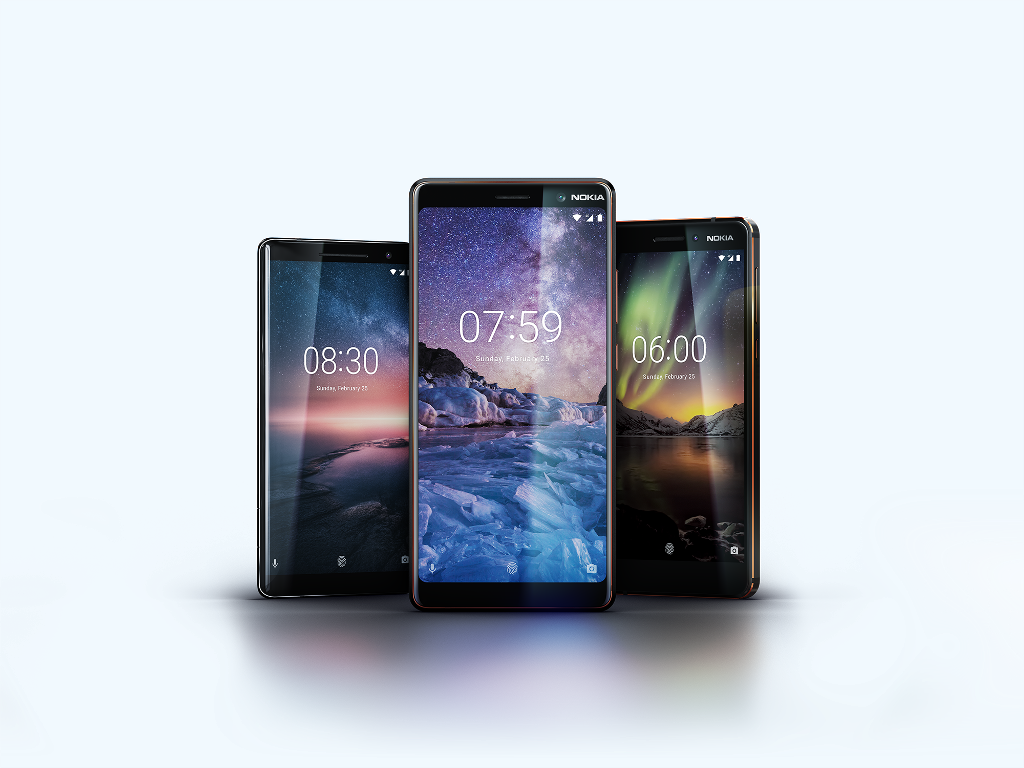 Hmd Global's Nokia Event On 4th April In India - Nokia Smart Phones (1024x768), Png Download