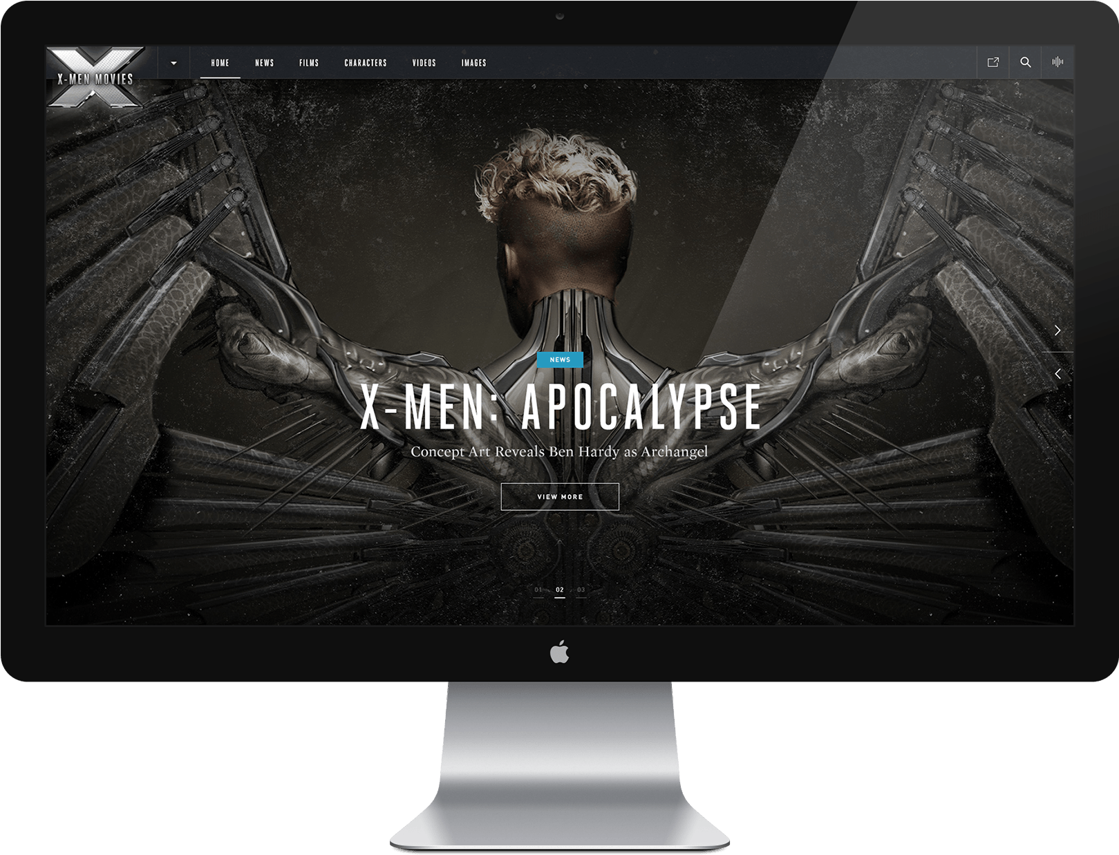 Xmen Marquee - X-men: Apocalypse (1920x1302), Png Download