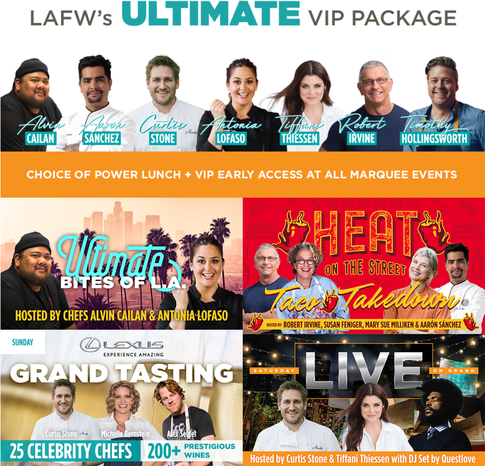 Lafw18 Vip Package Group - Los Angeles (1000x1007), Png Download