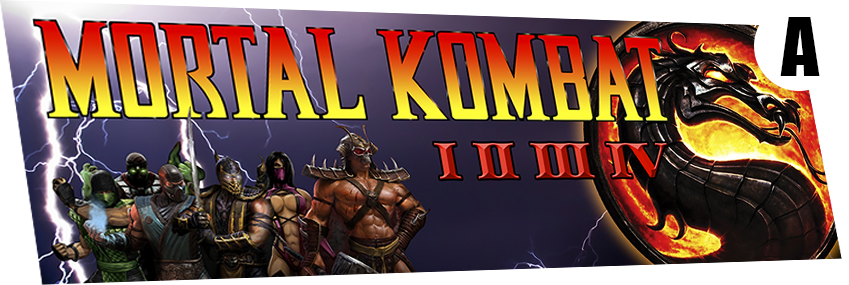 Mortal Kombat Multi Marquee - Mortal Kombat 9 (849x285), Png Download