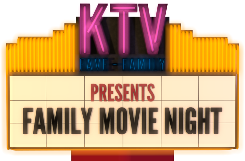 Family Movie Night (1000x563), Png Download