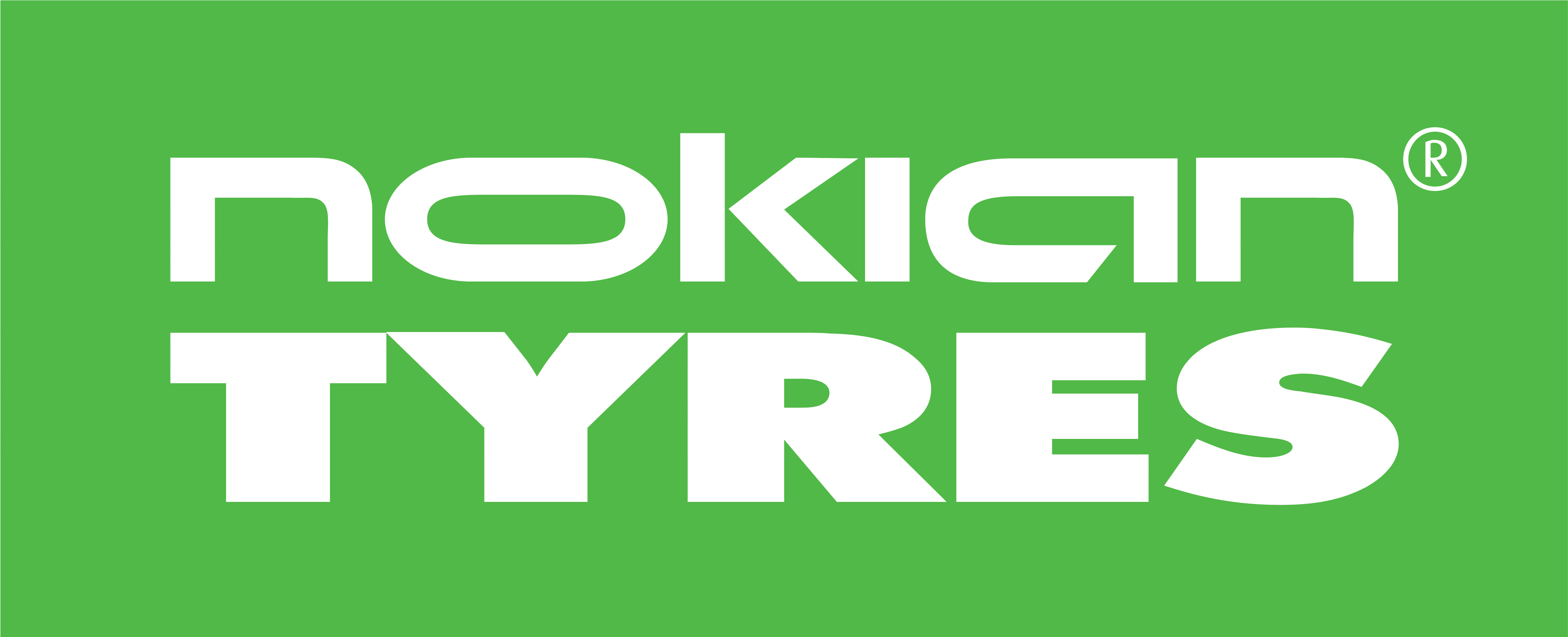 Nokian Tyres Logo Hd Png - Nokian Tyres Logo (5500x2500), Png Download