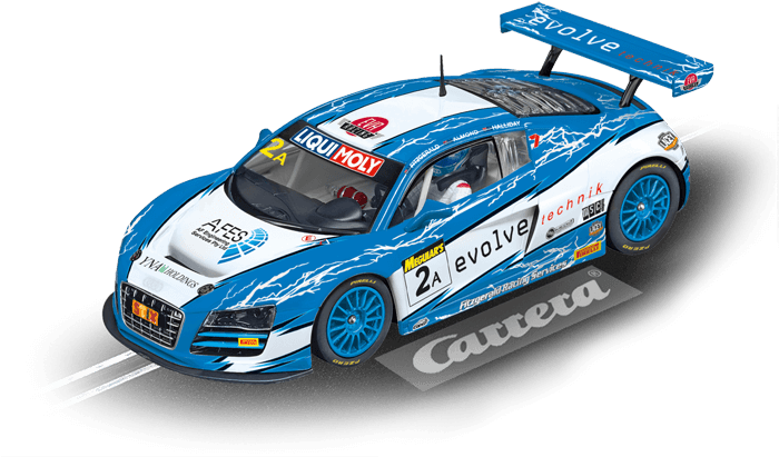 Audi R8 Lms "fitzgerald Racing, - Carrera Slot Cars Racing (700x467), Png Download