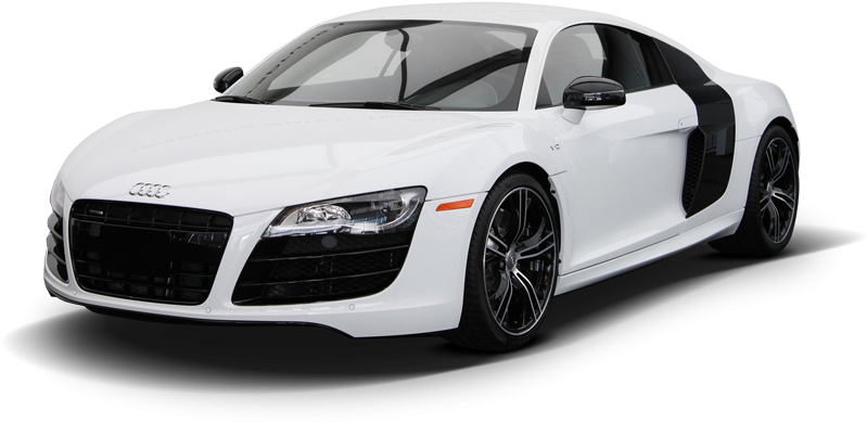 Audi R8 Performance Exhaust System - Audi R8 With White Background (800x510), Png Download