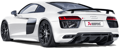Vehicle Applications - Audi R8 Akrapovic (573x360), Png Download
