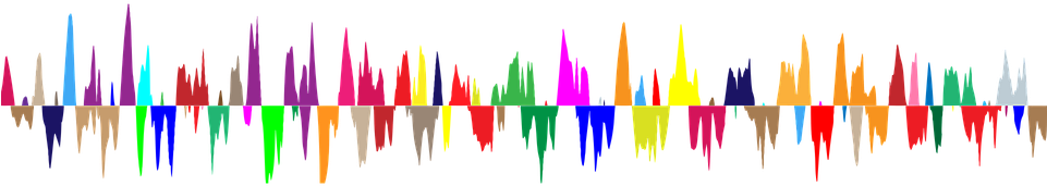 Sound Wave * Png (500x250), Png Download