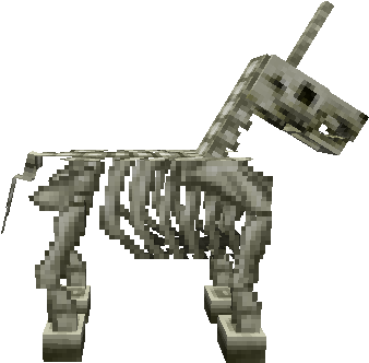 Skeleton Unicorn - Stallion (400x400), Png Download