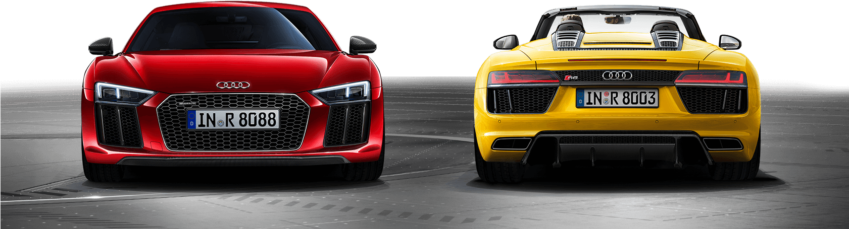 R8 Isolated 1680 - Audi R8 (1680x560), Png Download