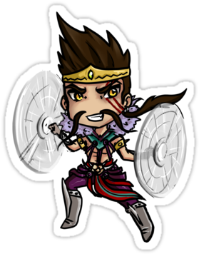 "chibi Draven" - Chibi (375x360), Png Download