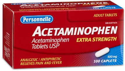 900mg Tylenol - Paracetamol (476x396), Png Download