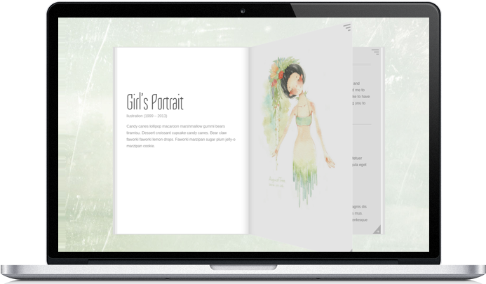 3d Flipbook Wordpress Theme - Wordpress Photo Book Theme (700x410), Png Download