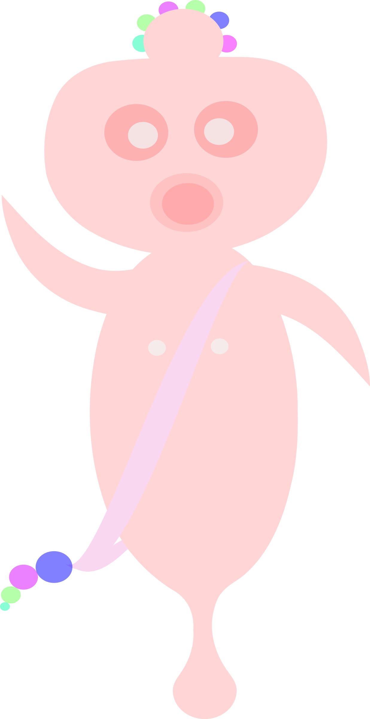 Alien - Clip Art (256x497), Png Download