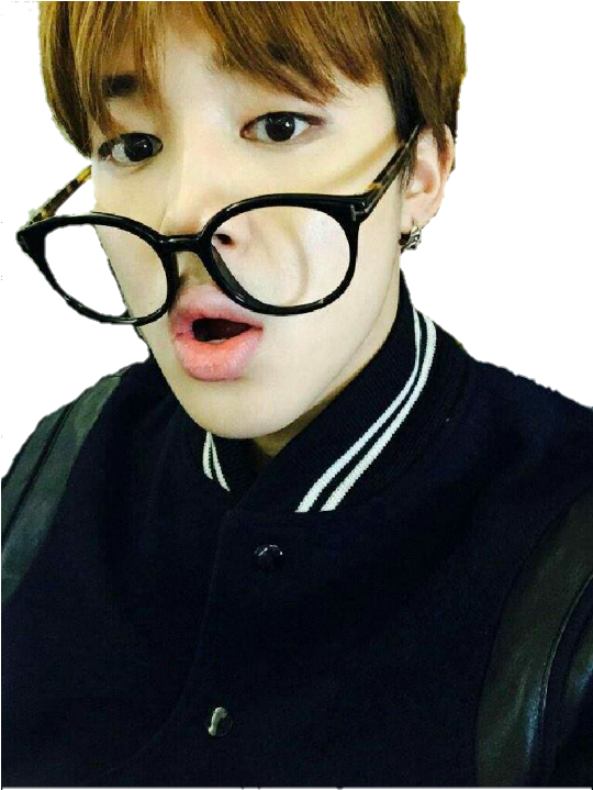 Jimin Bts Bangtan Bts Png Jimin Png - Jimin Bts Lentes (539x746), Png Download