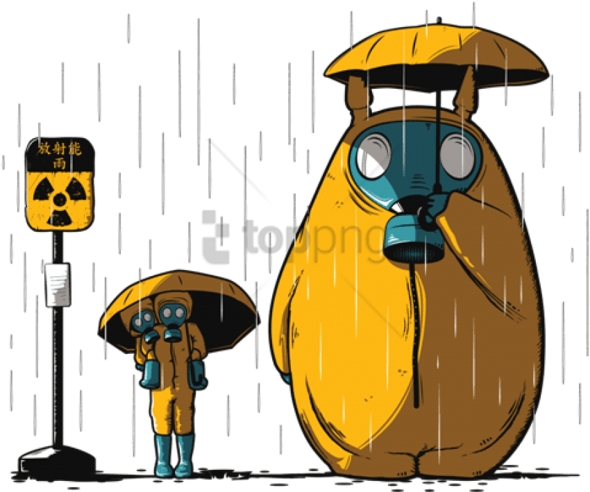 Fukushima2 - My Neighbor Totoro (500x500), Png Download