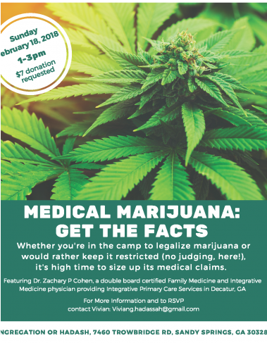 Rsvp Today For The February 18 Medical Marijuana Program - 2018 Facts About Medical Marijuana (729x486), Png Download