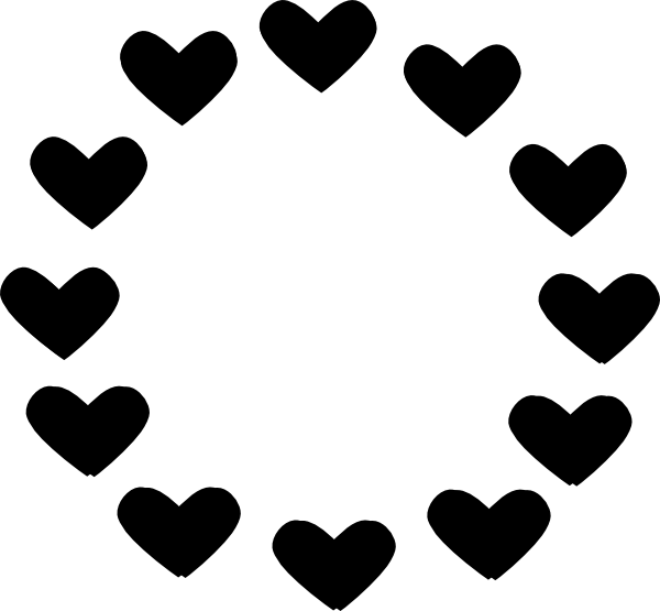 Hearts Clipart Circle - Micelle Formation (600x555), Png Download