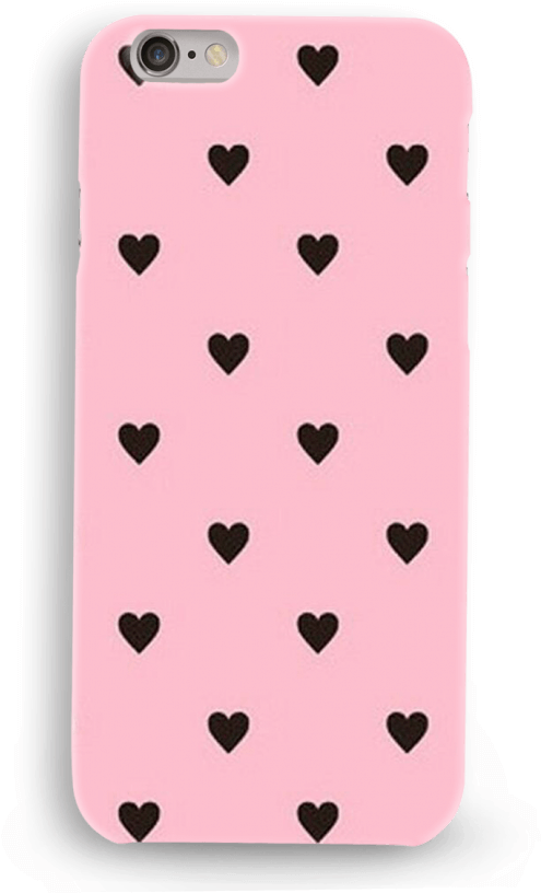 Black Hearts - Mobile Phone Case (788x1024), Png Download