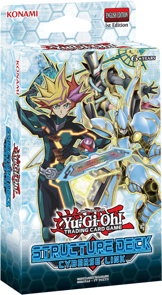 Cyberse Link Structure Deck (532x953), Png Download