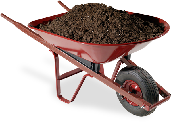 Be Part Of Something Bigger - Wheelbarrow Full Of Dirt (689x429), Png Download